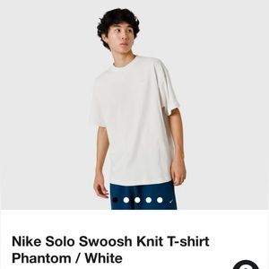 Nike Solo Swoosh  Knit T-shirt